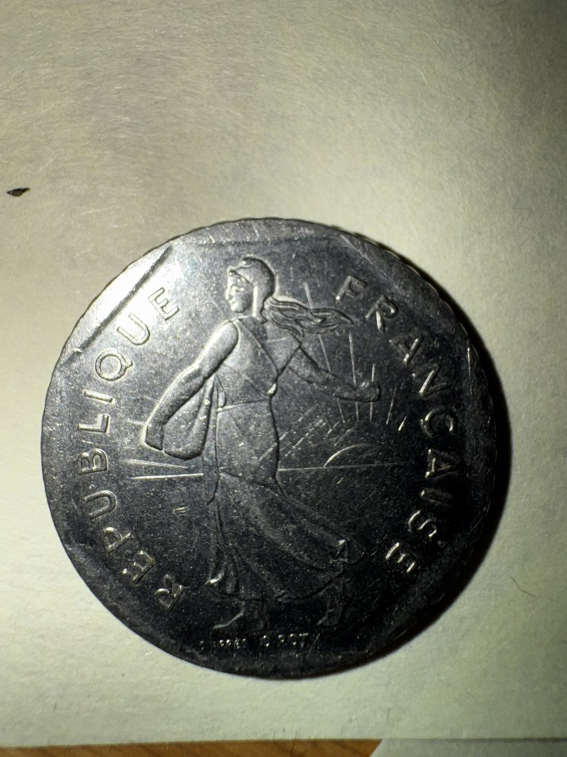  Frankreich, 2 Francs, 1983   