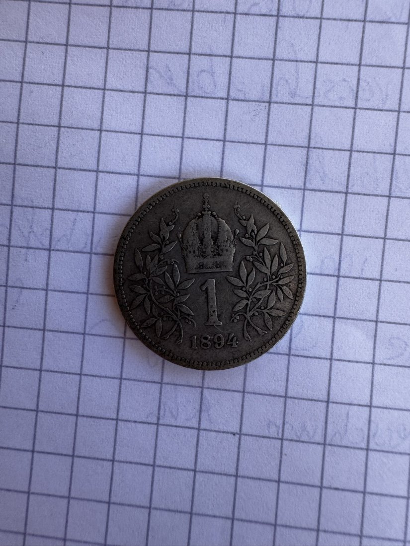  Österreich,1 Krone, 1894   