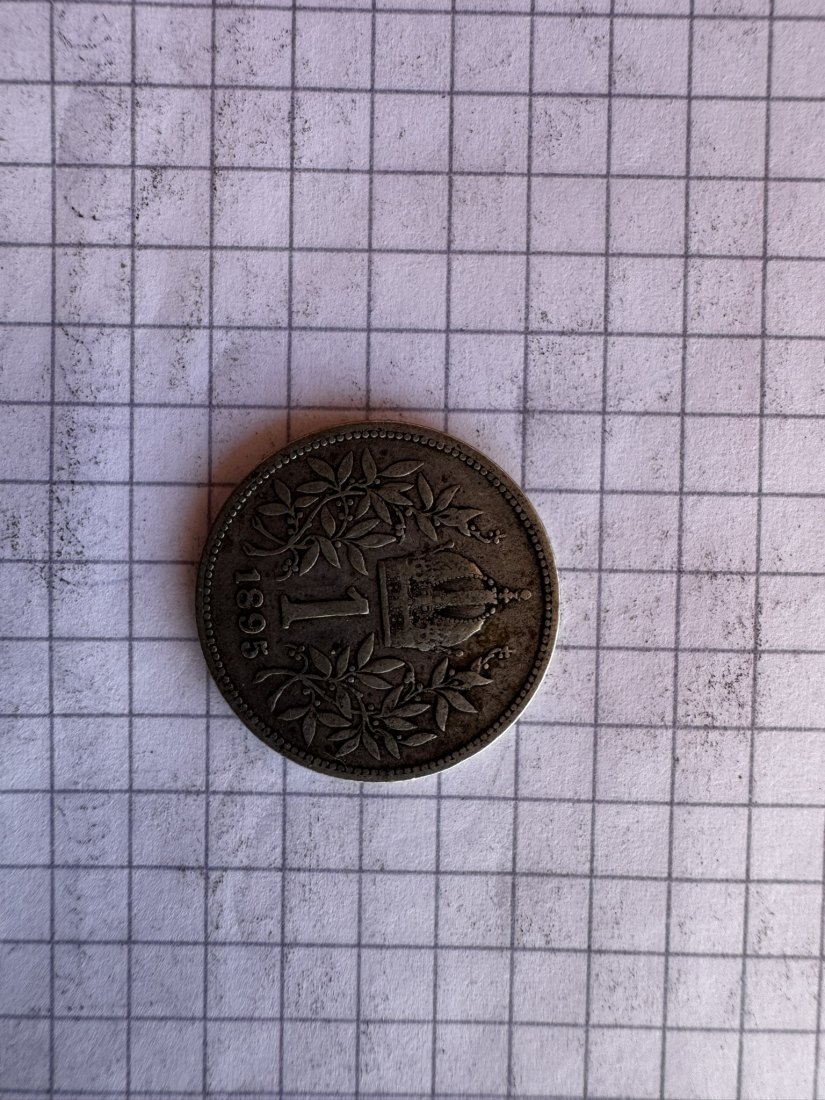  Österreich,1 Krone, 1895   