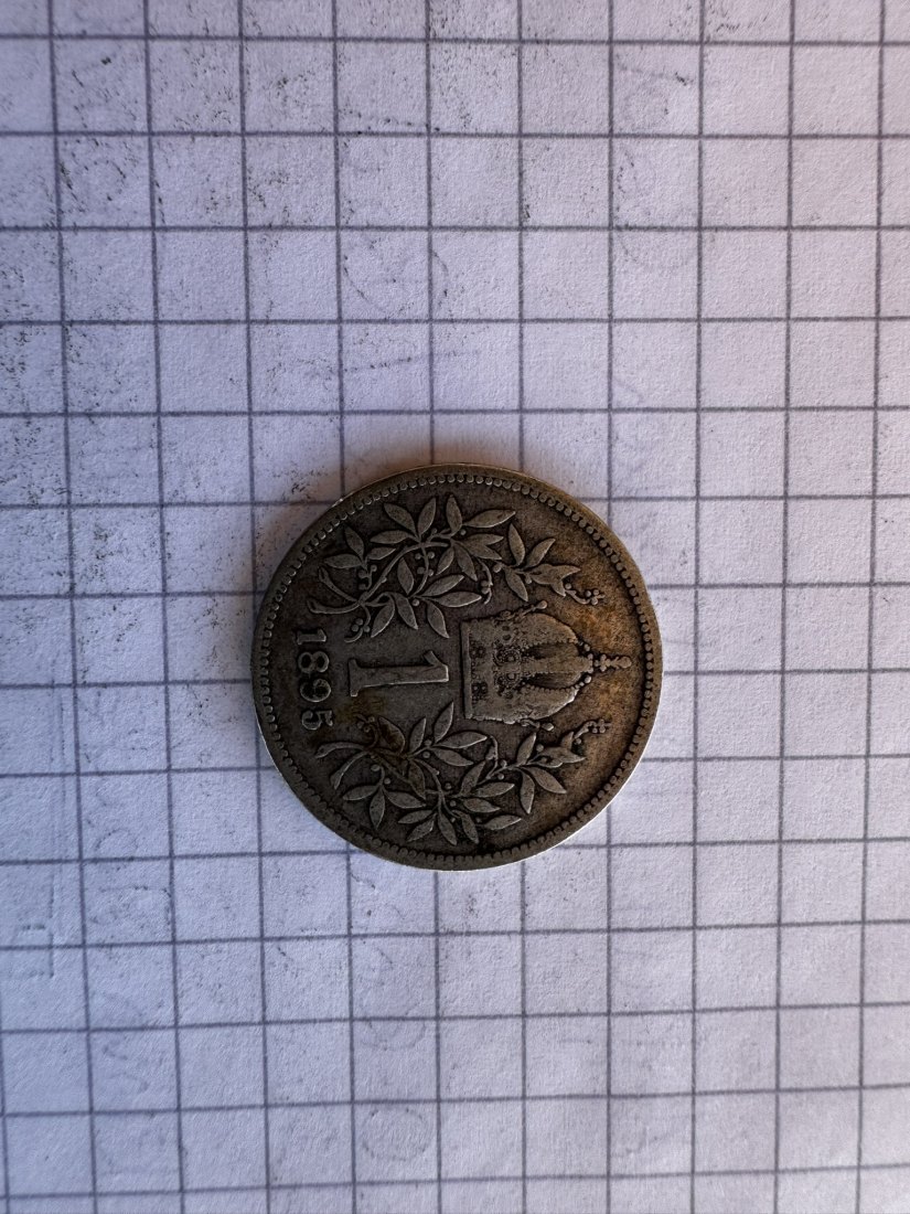  Österreich,1 Krone, 1895   