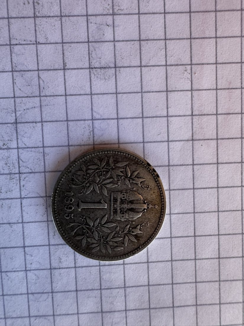  Österreich,1 Krone, 1895   