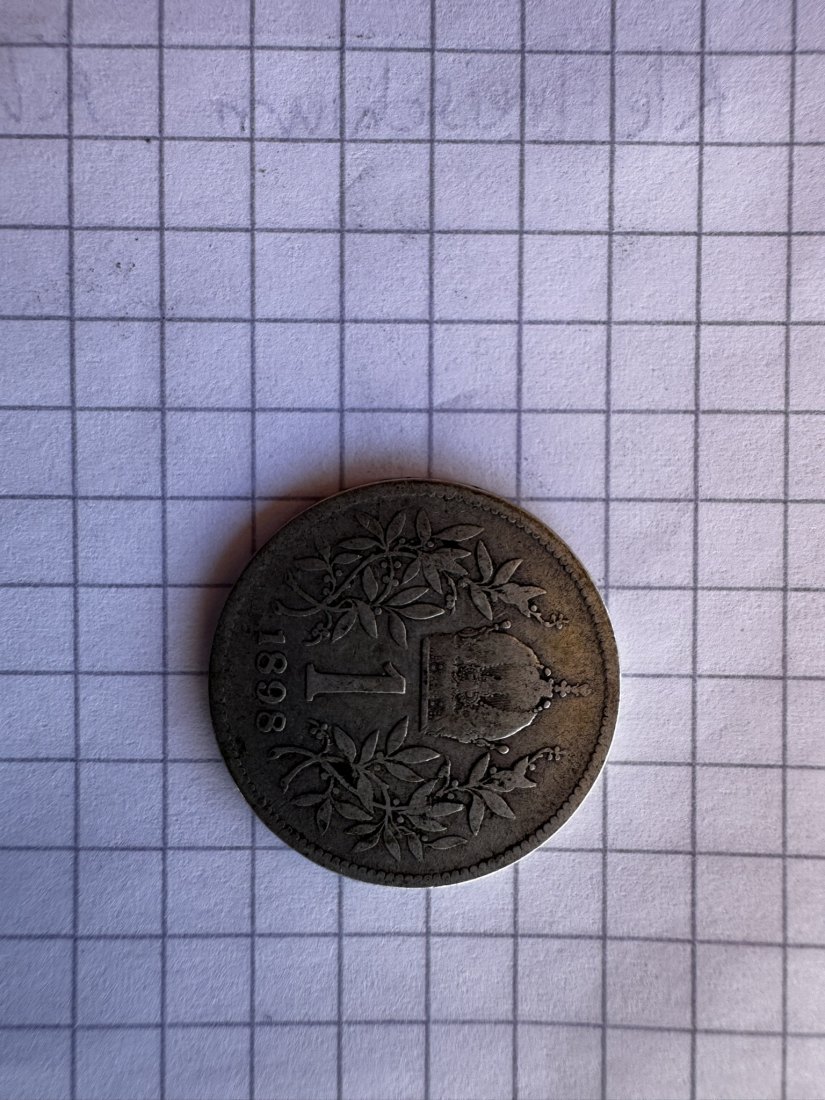  Österreich, 1 Krone, 1898   