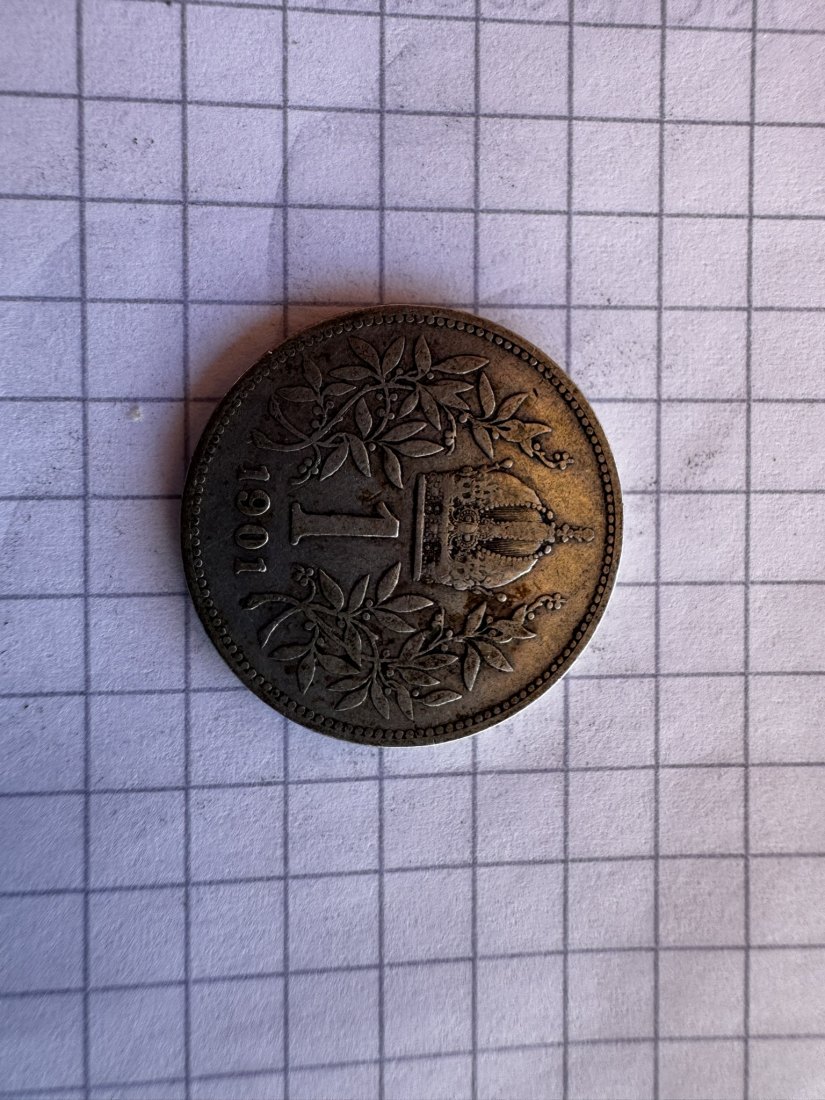  Österreich, 1 Krone, 1901   