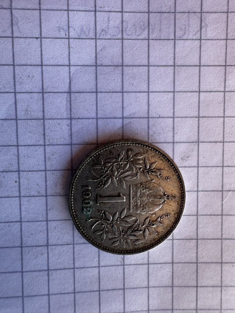  Österreich, 1 Krone, 1902   