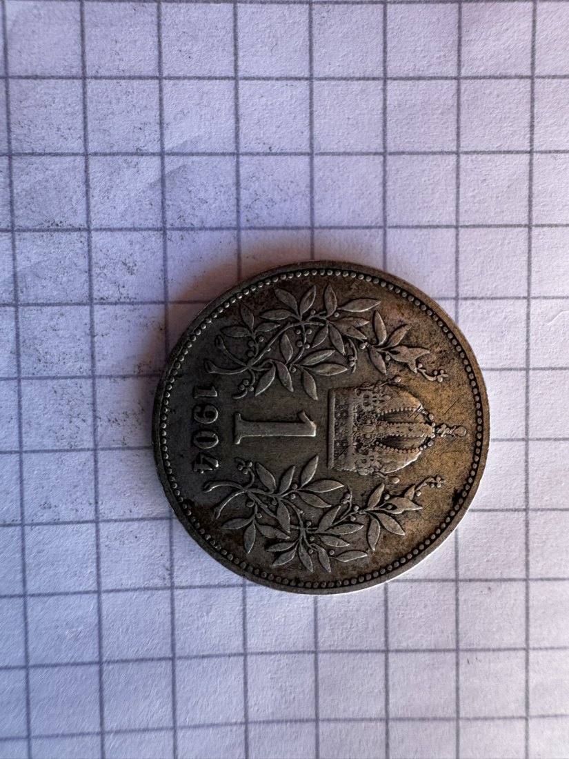  Österreich, 1 Krone, 1904   
