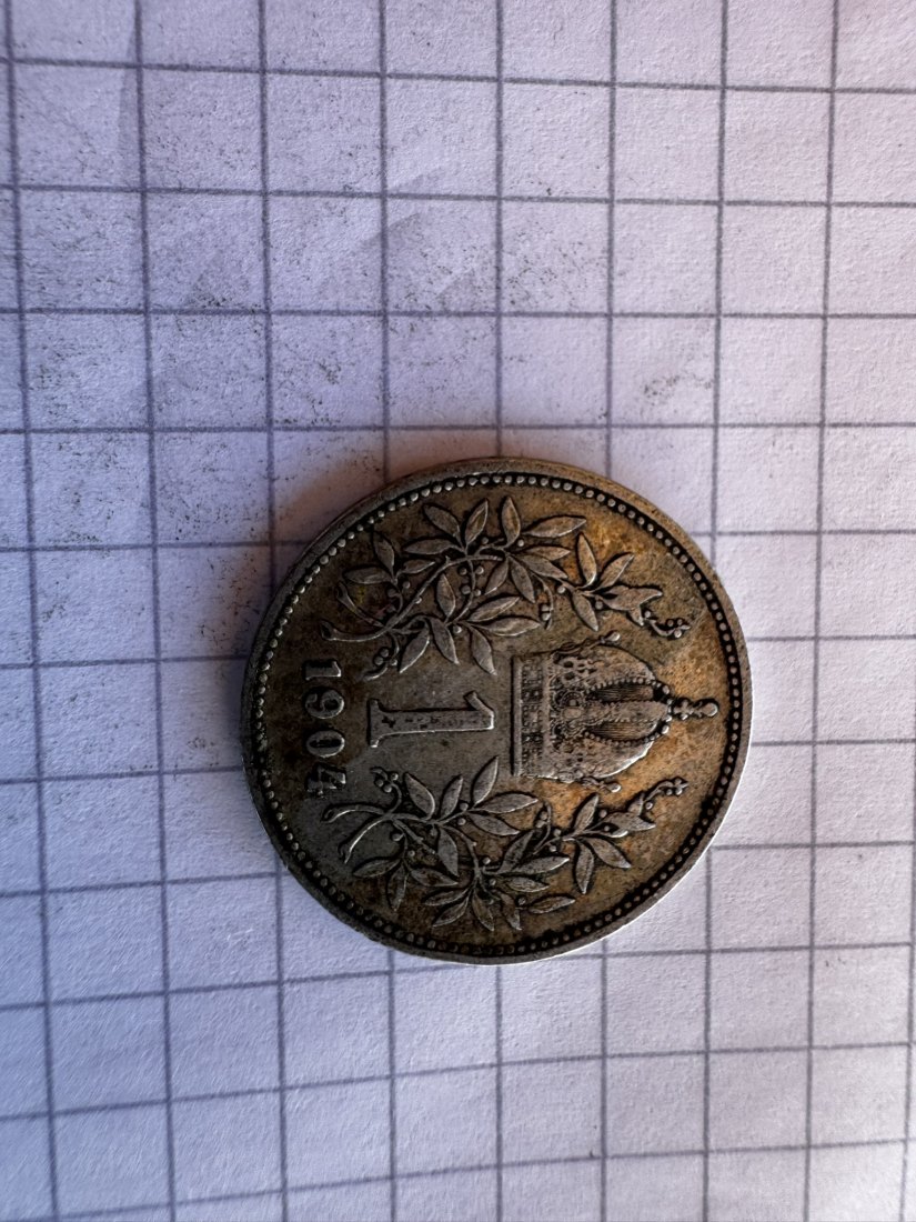  Österreich, 1 Krone, 1904   