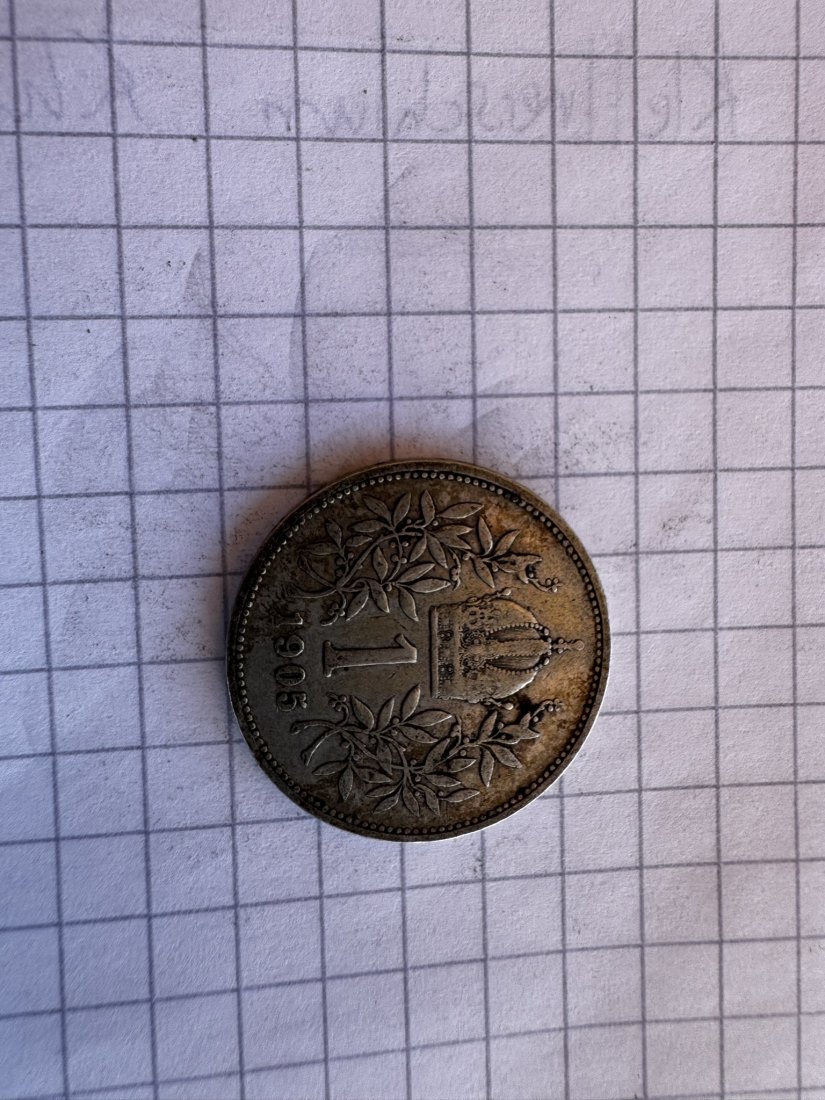  Österreich, 1 Krone, 1905   
