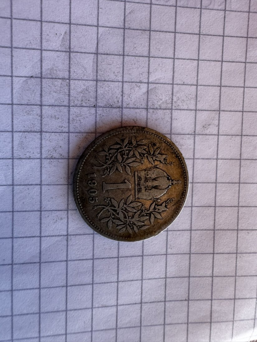  Österreich, 1 Krone, 1905   