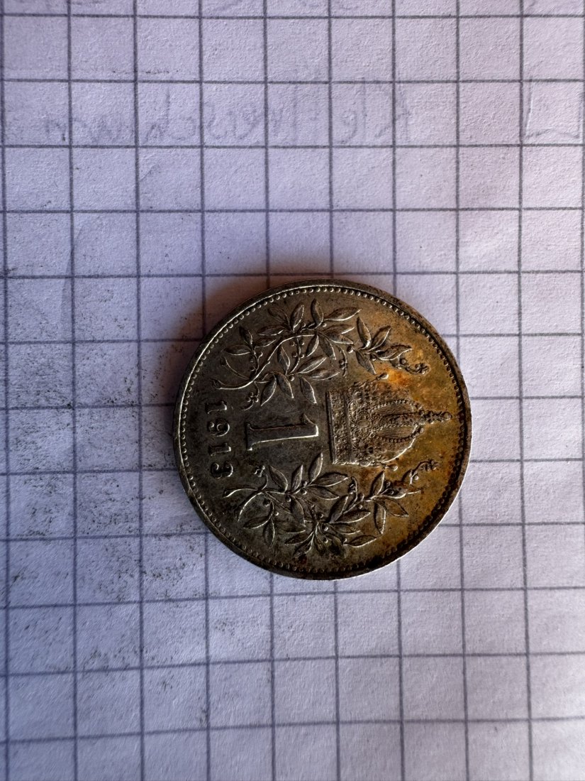  Österreich, 1 Krone, 1913   