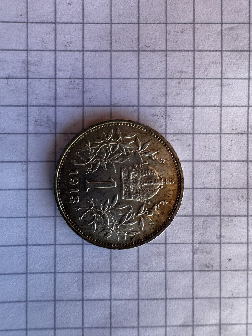  Österreich, 1 Krone, 1913   