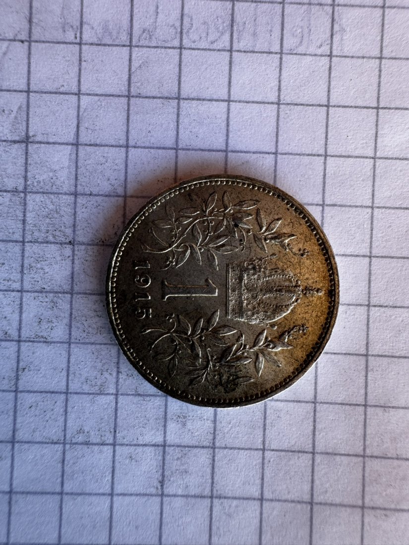  Österreich, 1 Krone, 1915   