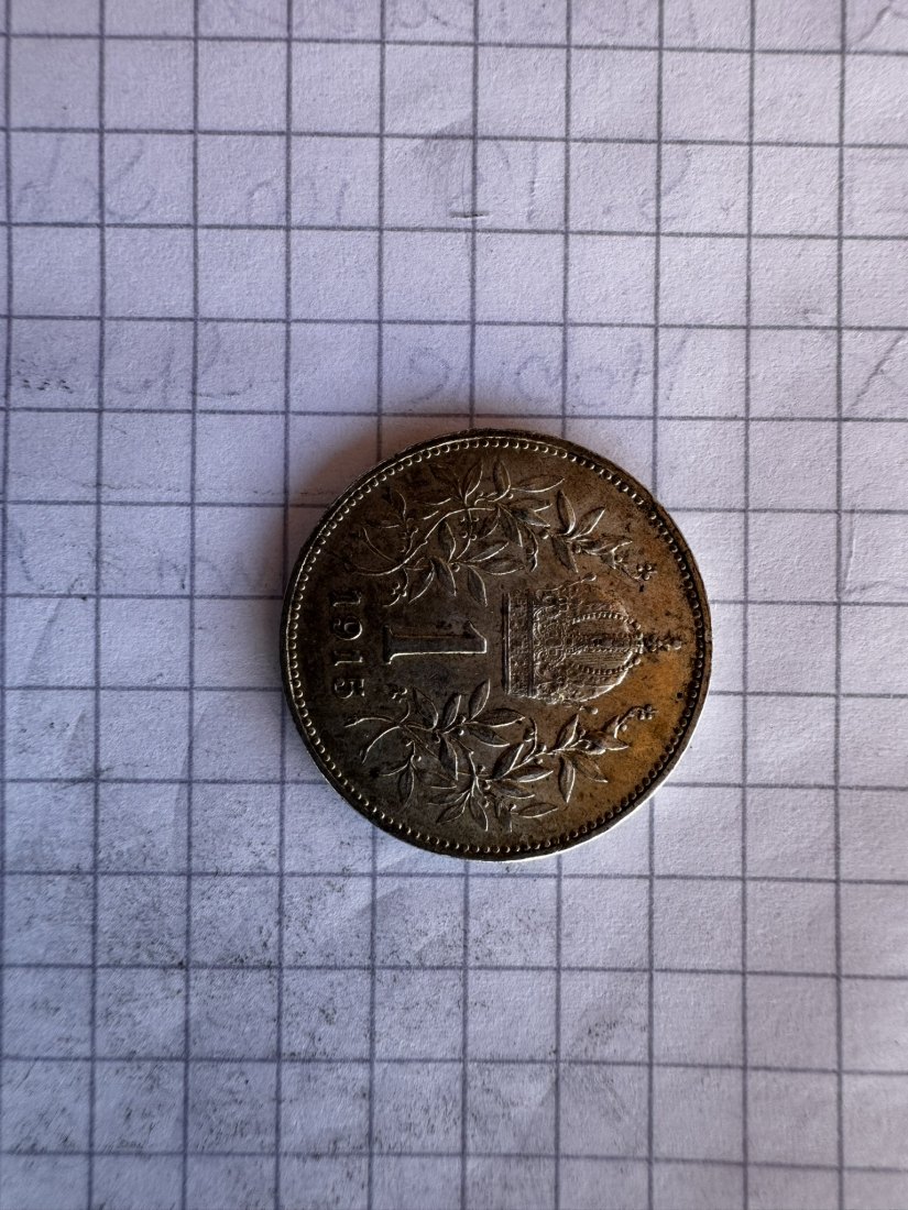  Österreich, 1 Krone, 1915   