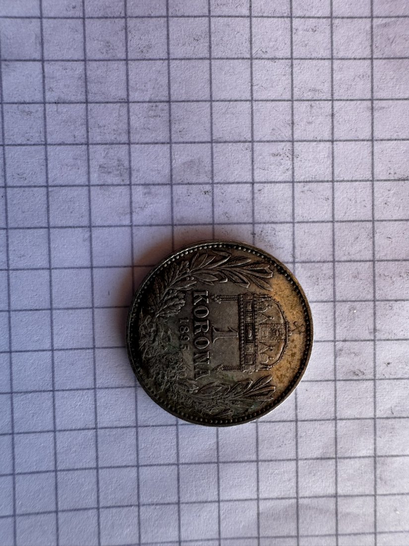  Ungarn, 1 Krone, 1895   