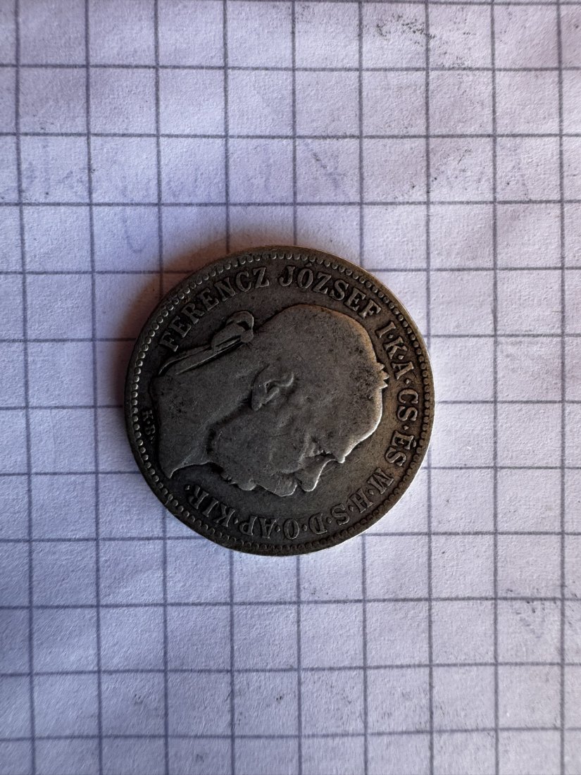  Ungarn, 1 Krone, 1893   