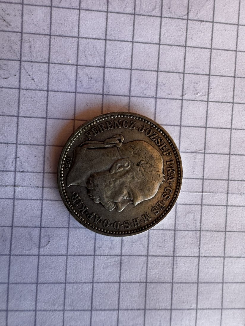  Ungarn, 1 Krone, 1893   