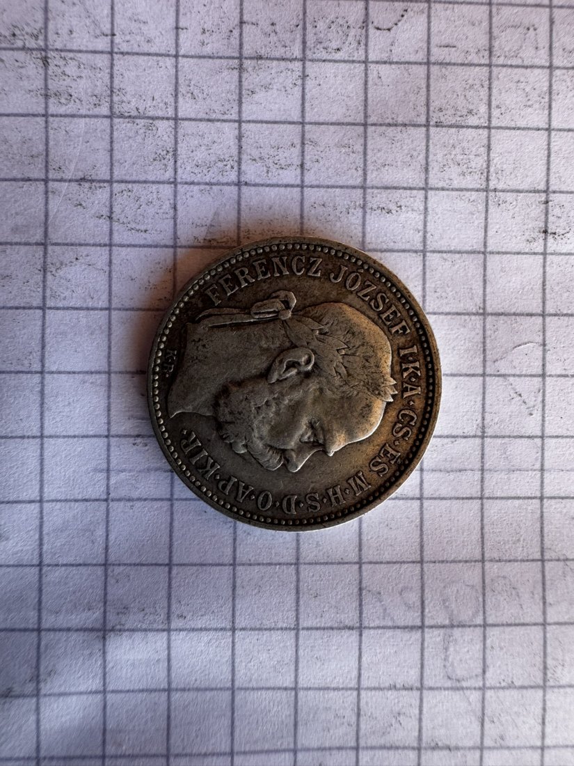  Ungarn, 1 Krone, 1893   