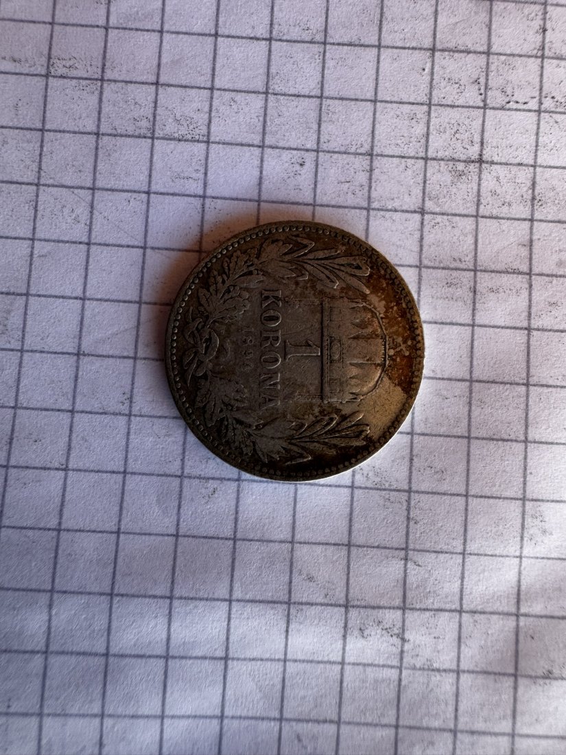  Ungarn, 1 Krone, 1894   