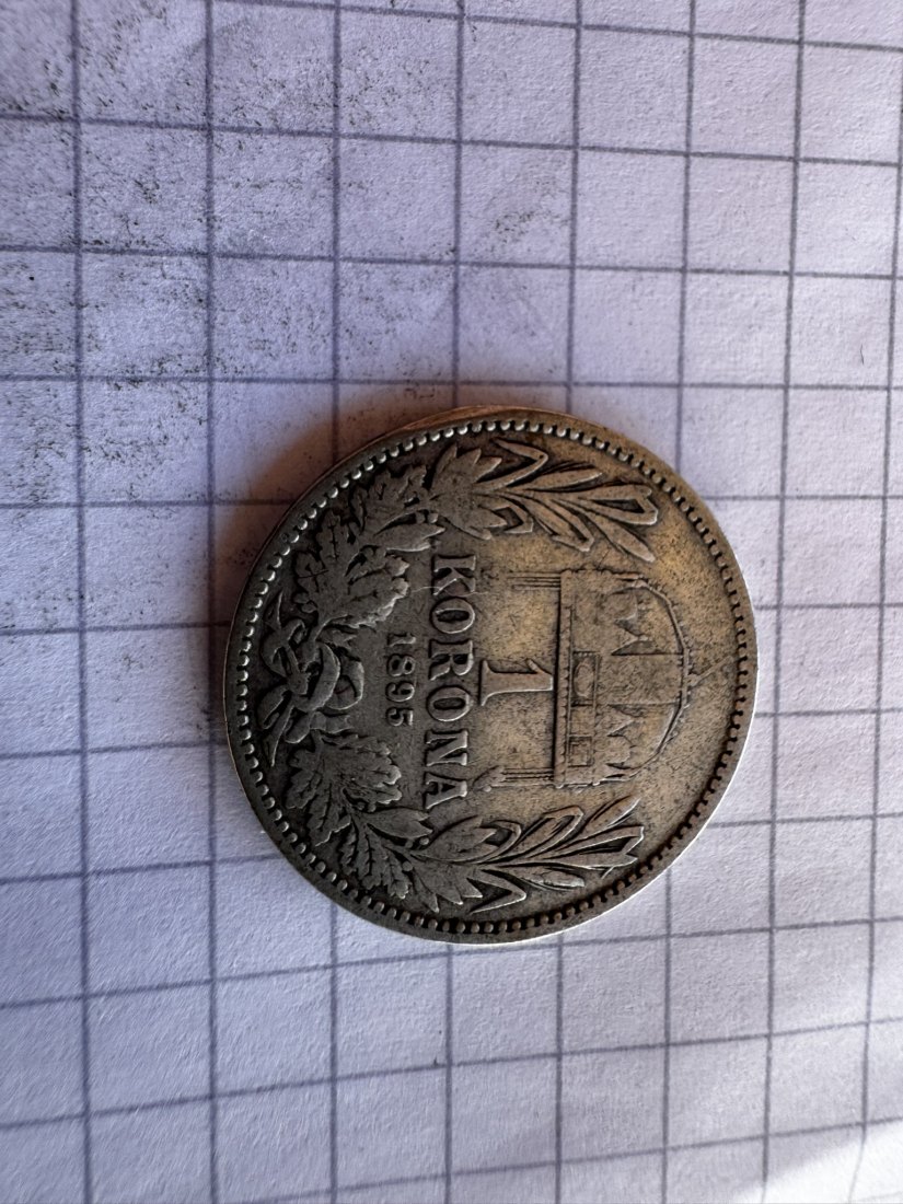  Ungarn, 1 Krone, 1895   
