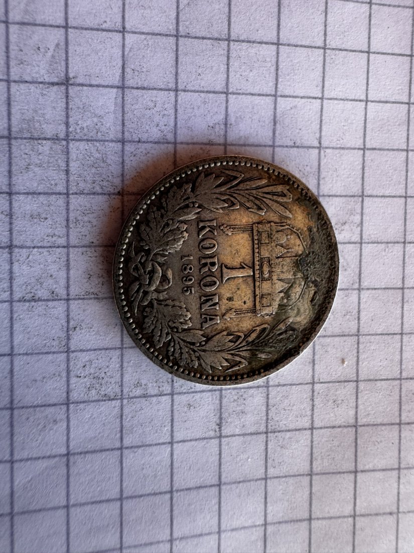  Ungarn, 1 Krone, 1895   