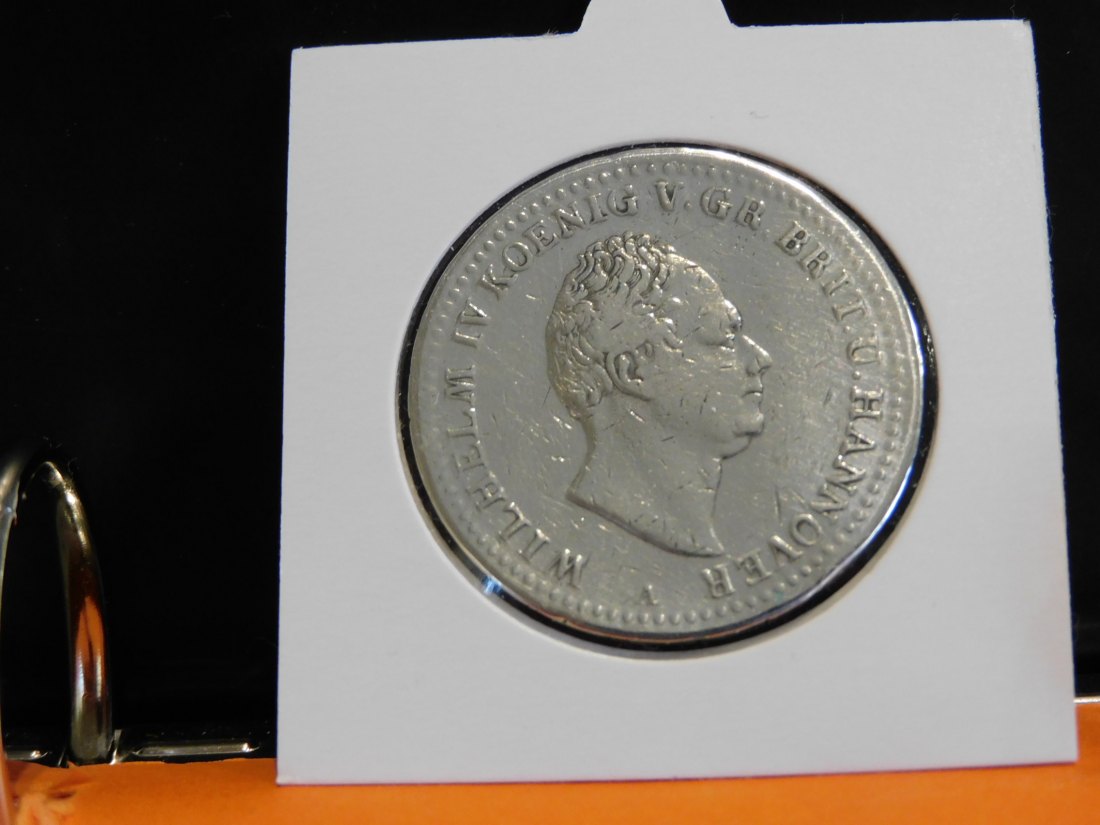  GERMANY 1 THALER 1835 HANNOVER.GRADE-PLEASE SEE PHOTOS.   