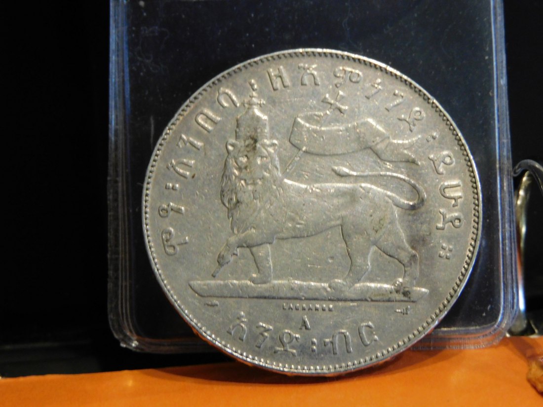  ETHIOPIA 1 BIRR 1889.GRADE-PLEASE SEE PHOTOS.   