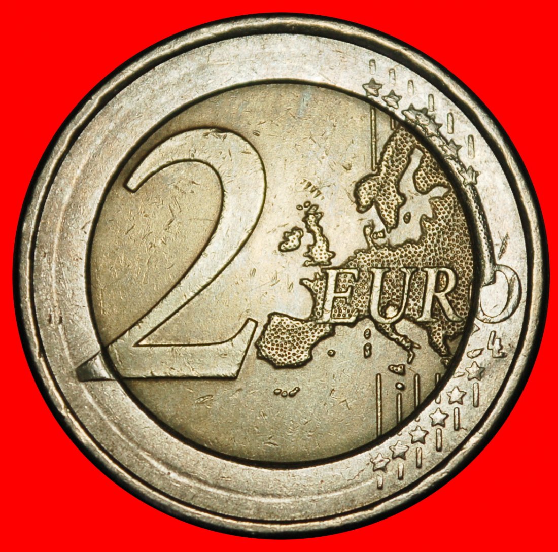  Ⰺ NON-PHALLIC TYPE (2008-2026): GERMANY ★ 2 EUROS 2020J HAMBURG! DIE I! ★LOW START ★ NO RESERVE!   