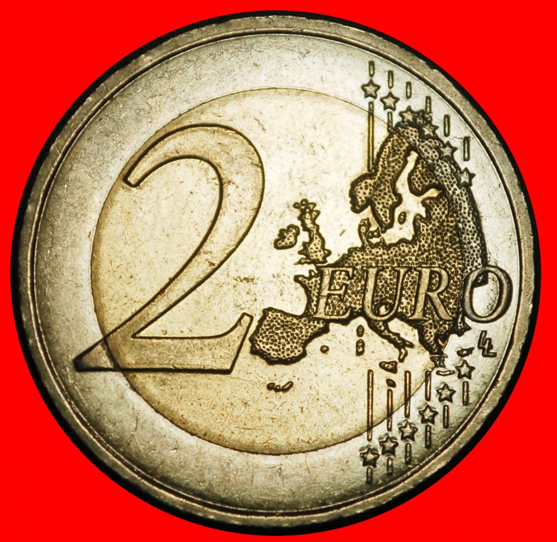  Ⰺ FRANCE (2002-2025): MONACO★2 EUROS 2019 MINT LUSTRE! UNCOMMON! DIES B I r1★LOW START ★ NO RESERVE!   