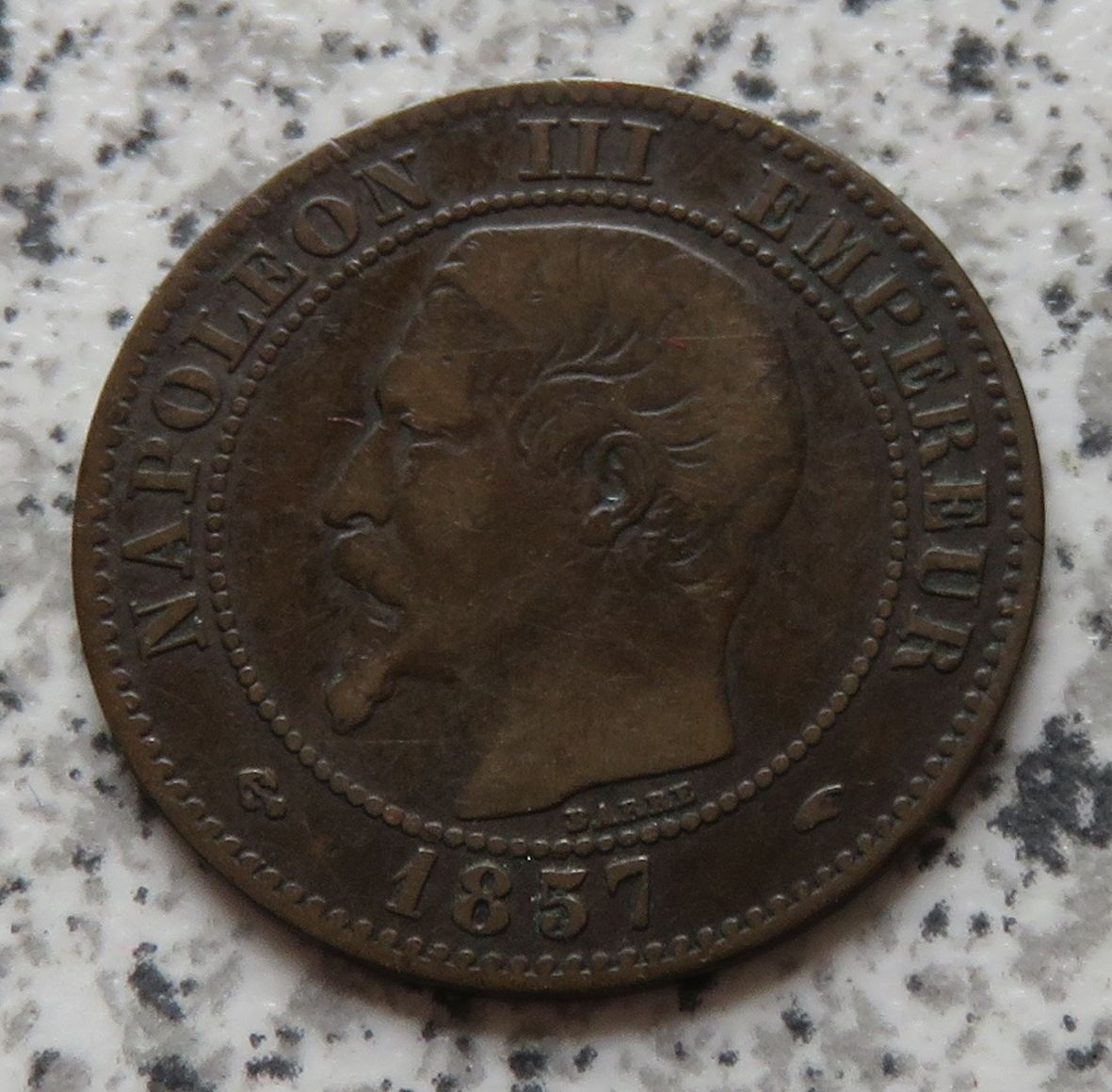  Frankreich 2 Centimes 1857 A   