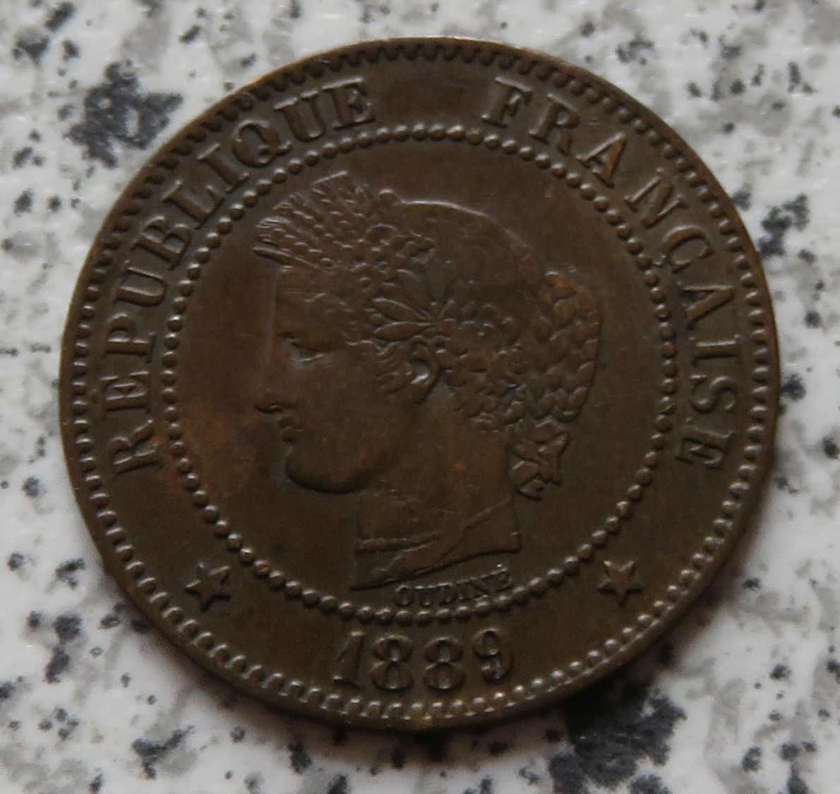  Frankreich 2 Centimes 1895 A   