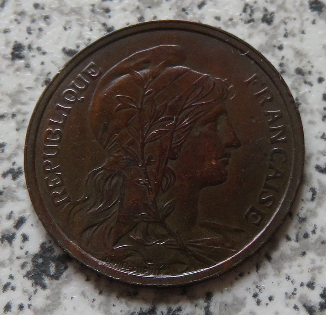  Frankreich 2 Centimes 1920   