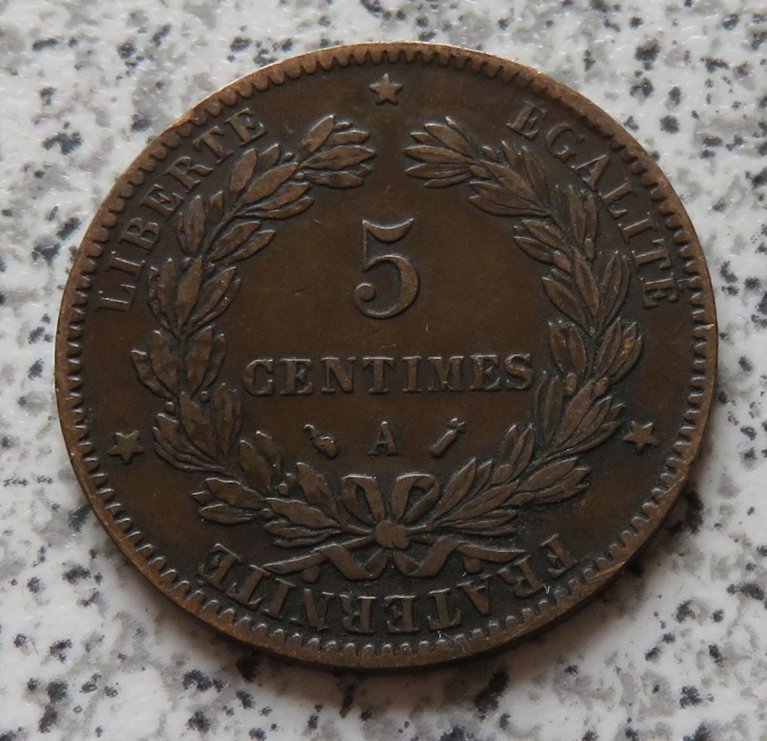  Frankreich 5 Centimes 1888 A   