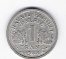  Frankreich 1 Franc 1944 Al Schön-Nr.213 (C 56)   