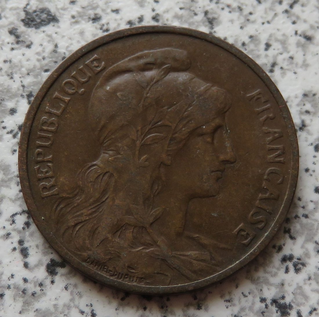  Frankreich 5 Centimes 1904   