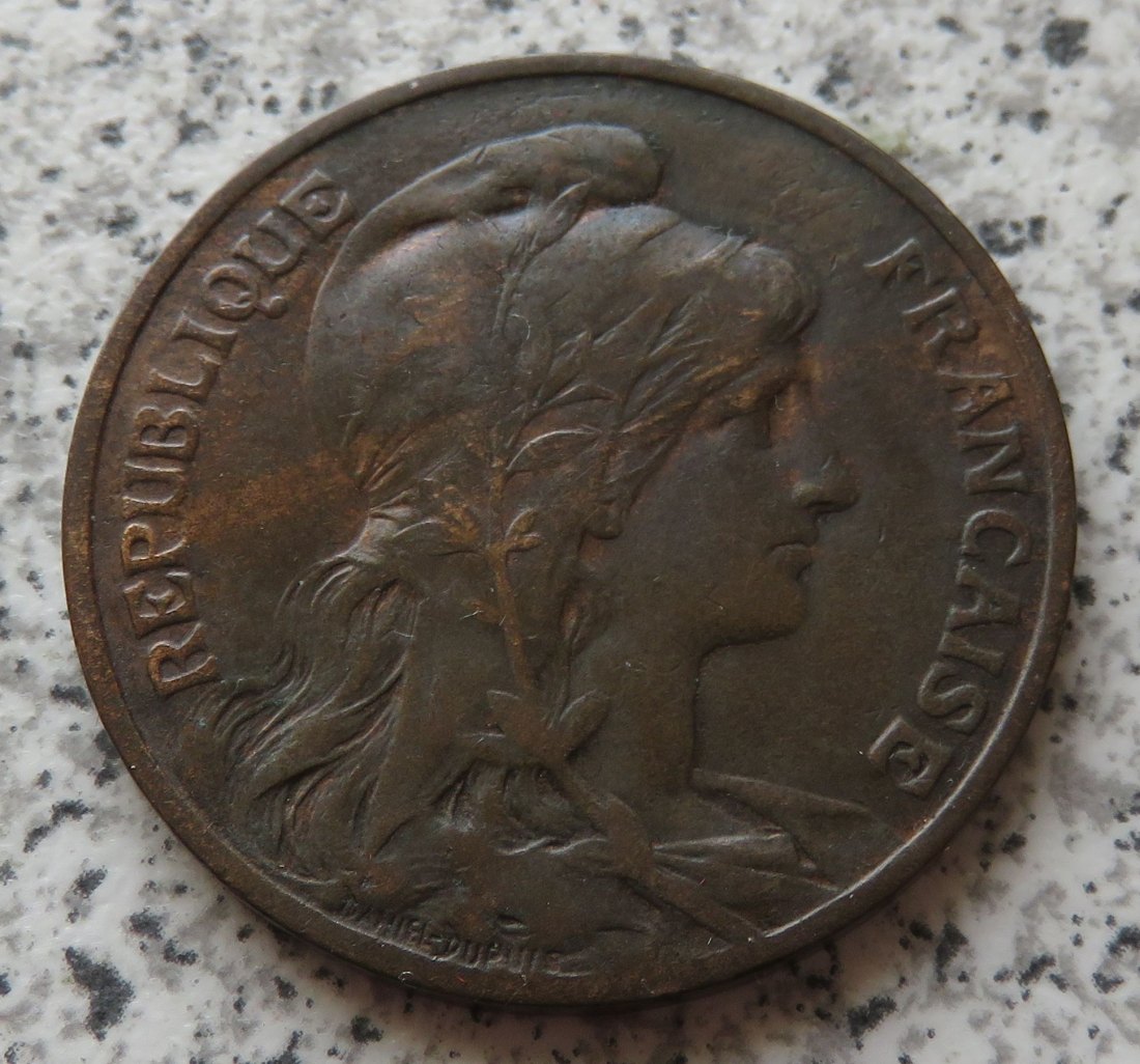  Frankreich 10 Centimes 1908   