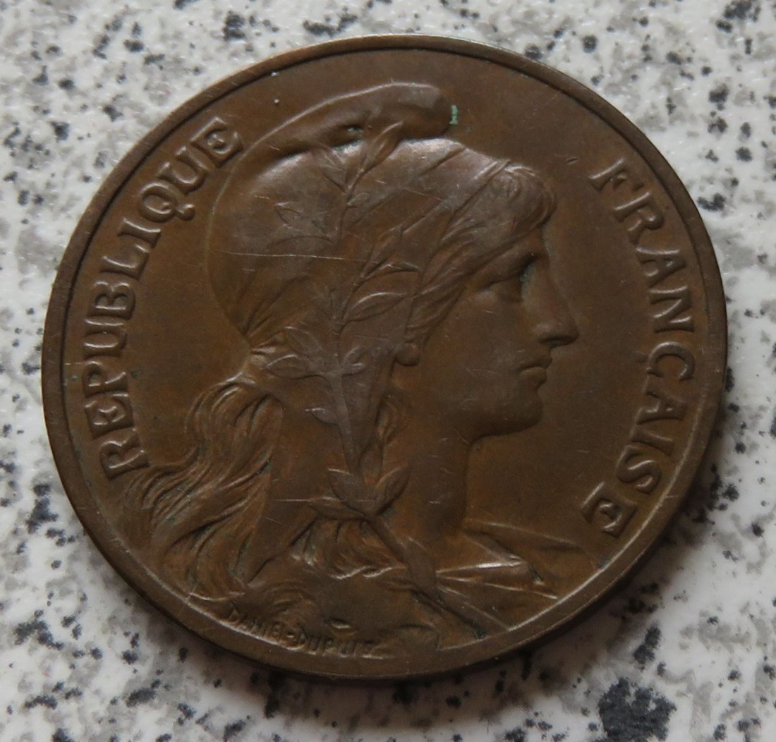  Frankreich 10 Centimes 1914   