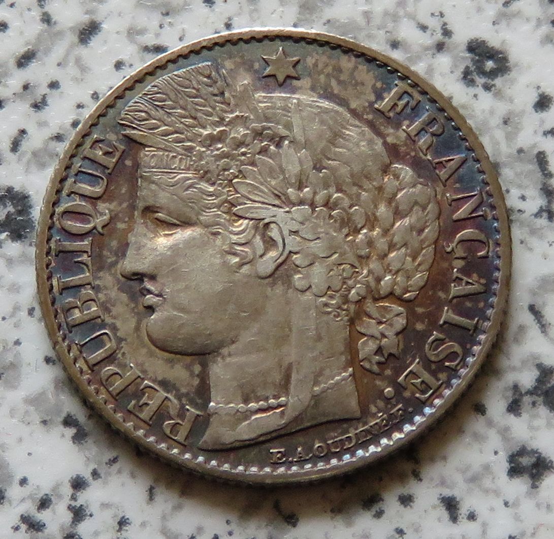  Frankreich 50 Centimes 1888 A   