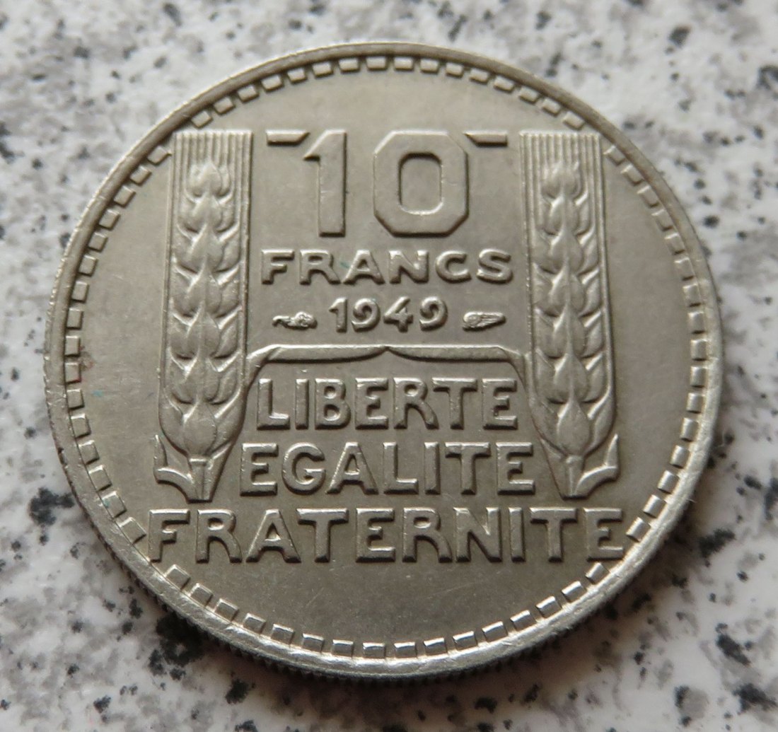  Frankreich 10 Francs 1949   