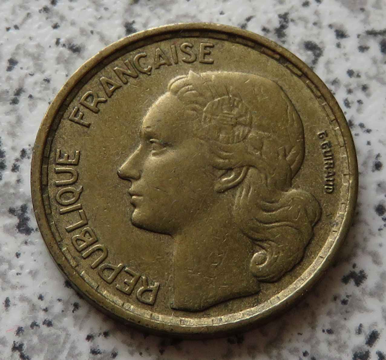  Frankreich 10 Francs 1957   