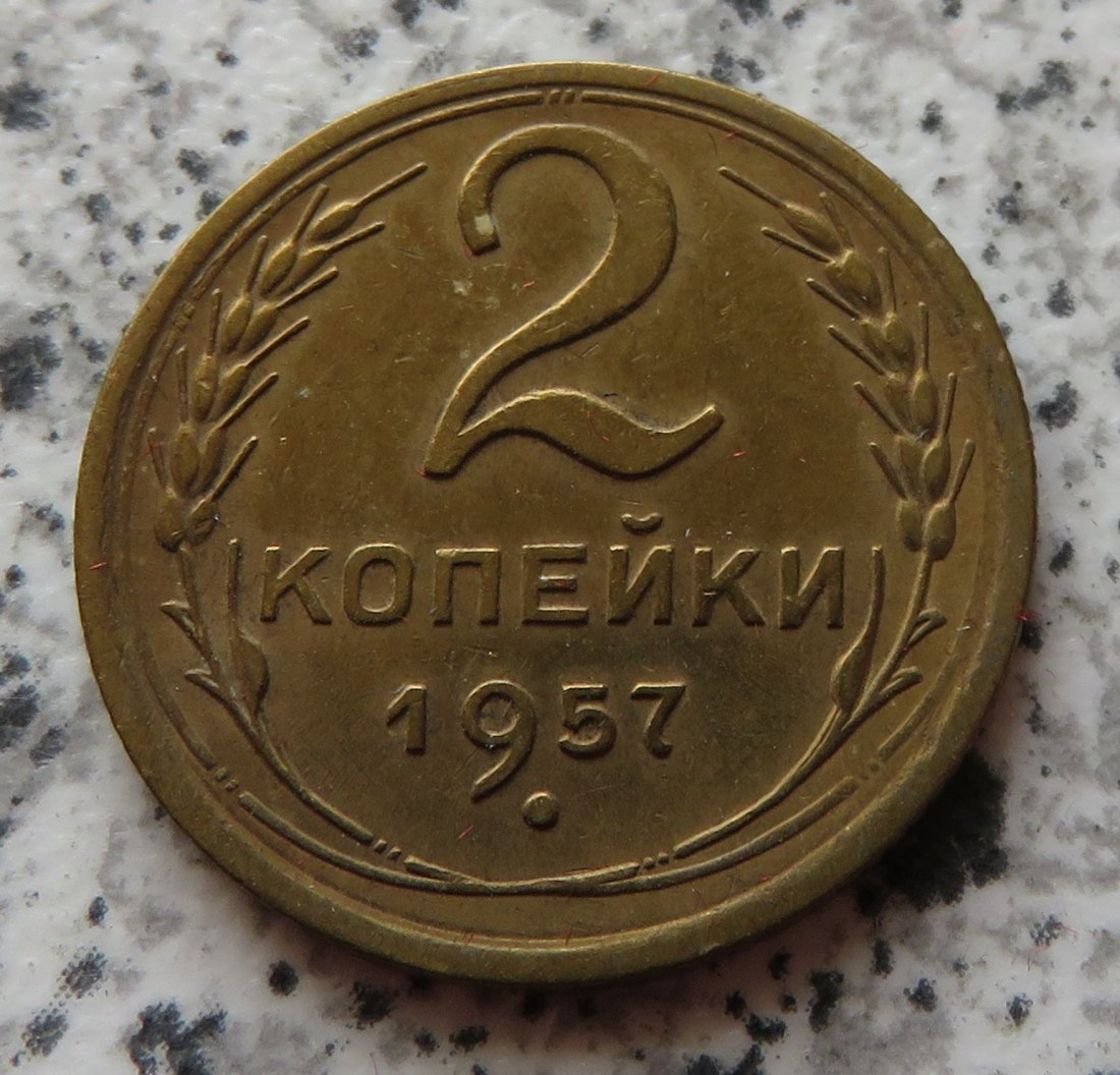  Sowjetunion 2 Kopeken 1957   