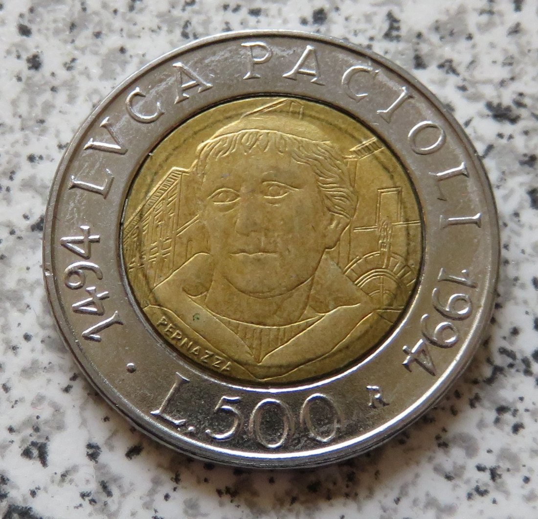  Italien 500 Lire 1994   