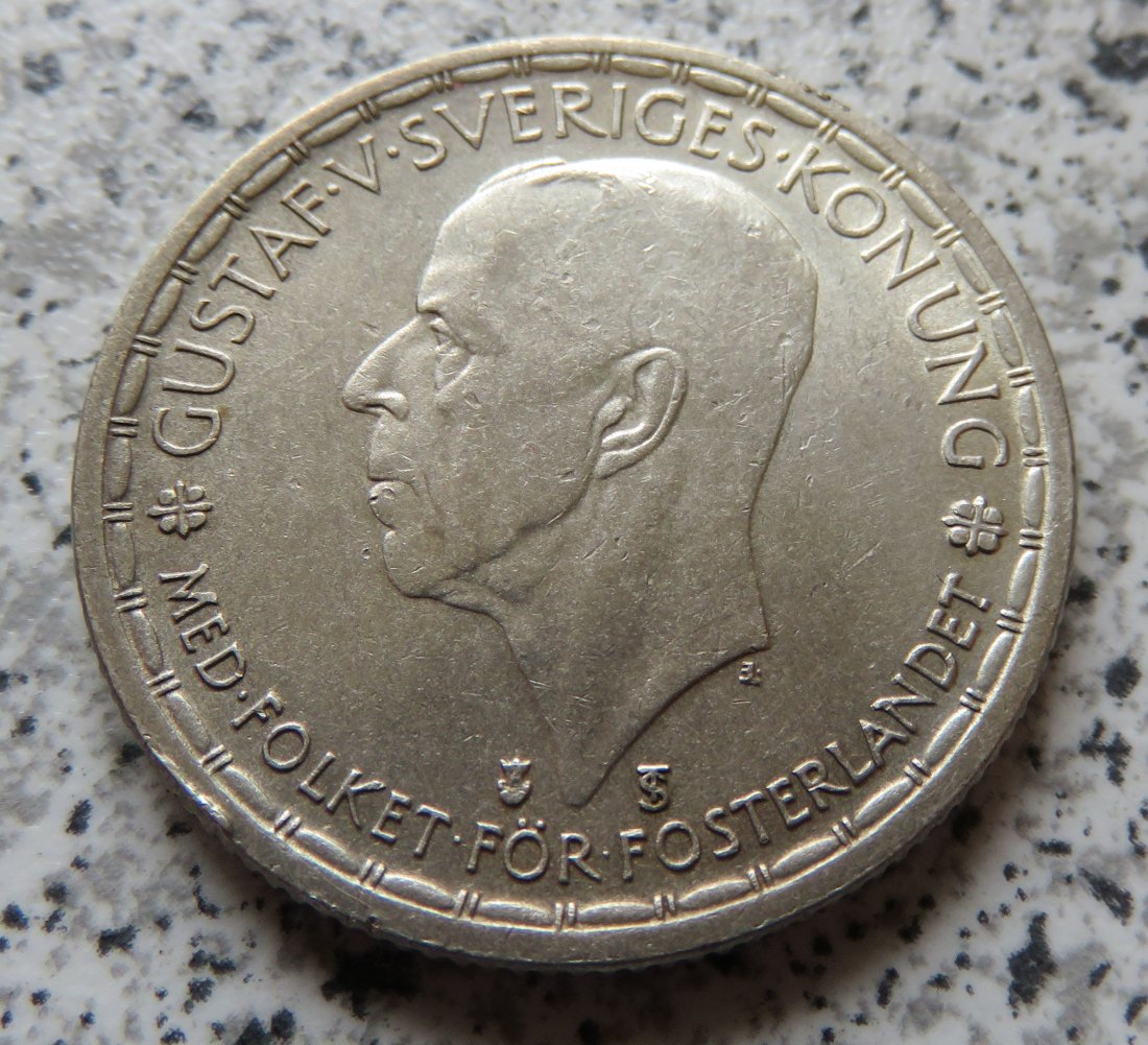  Schweden 2 Kronor 1950   