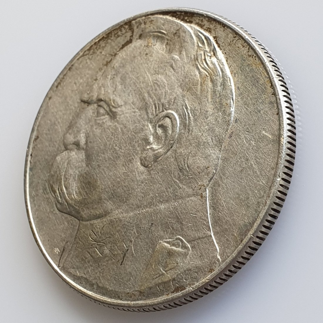  Polen 10 Zloty Złotych, 1936 Silber Münze 16,5 g fein ERHALTUNG   