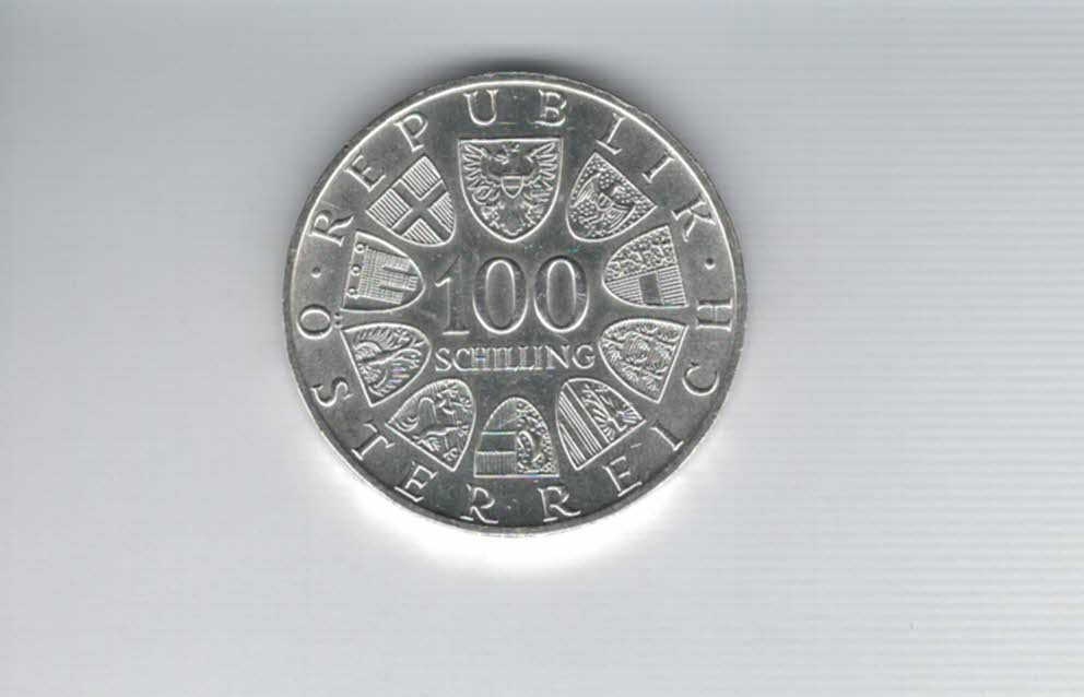  100 Schilling 1979 Festspiel Bregenz silber 15,36g fein Österreich Spittalgold9800 (01914/24   