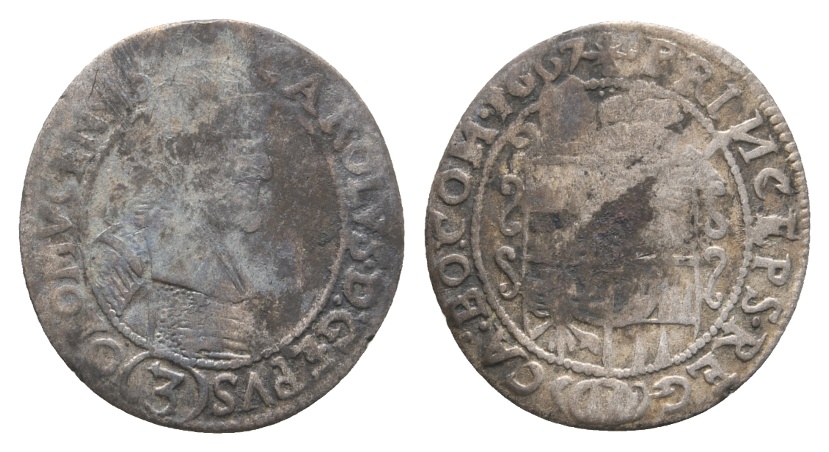  Altdeutschland, Kleinmünze 1667   