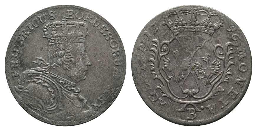  Altdeutschland, Kleinmünze 1750   