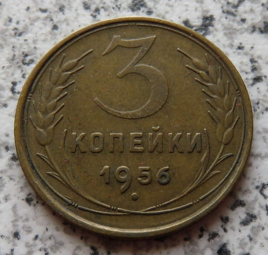  Sowjetunion 3 Kopeken 1956   