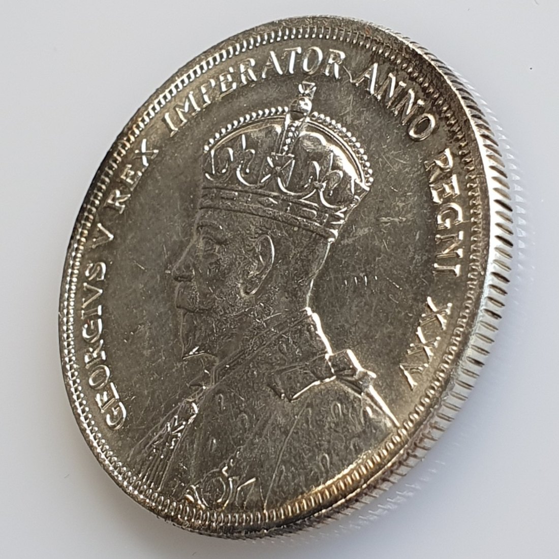  Kanada 1 Dollar, 1935 25 Jahre Regierungszeit von König George V Silber Münze 18,66 g fein   