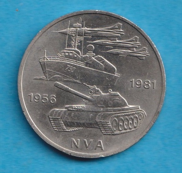  DDR 10 Mark 1981 Kampftruppen NVA   