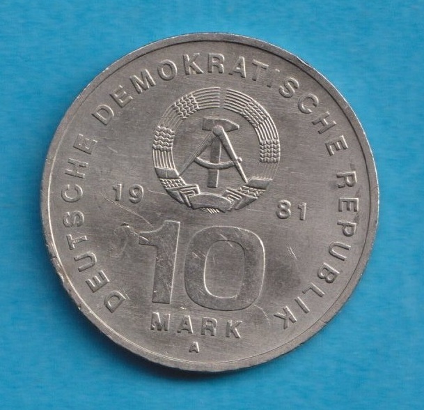  DDR 10 Mark 1981 Kampftruppen NVA   