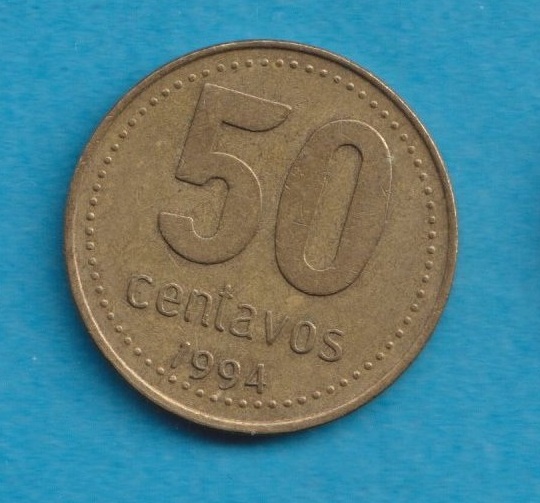  Argentinien 50 Centavos 1994   